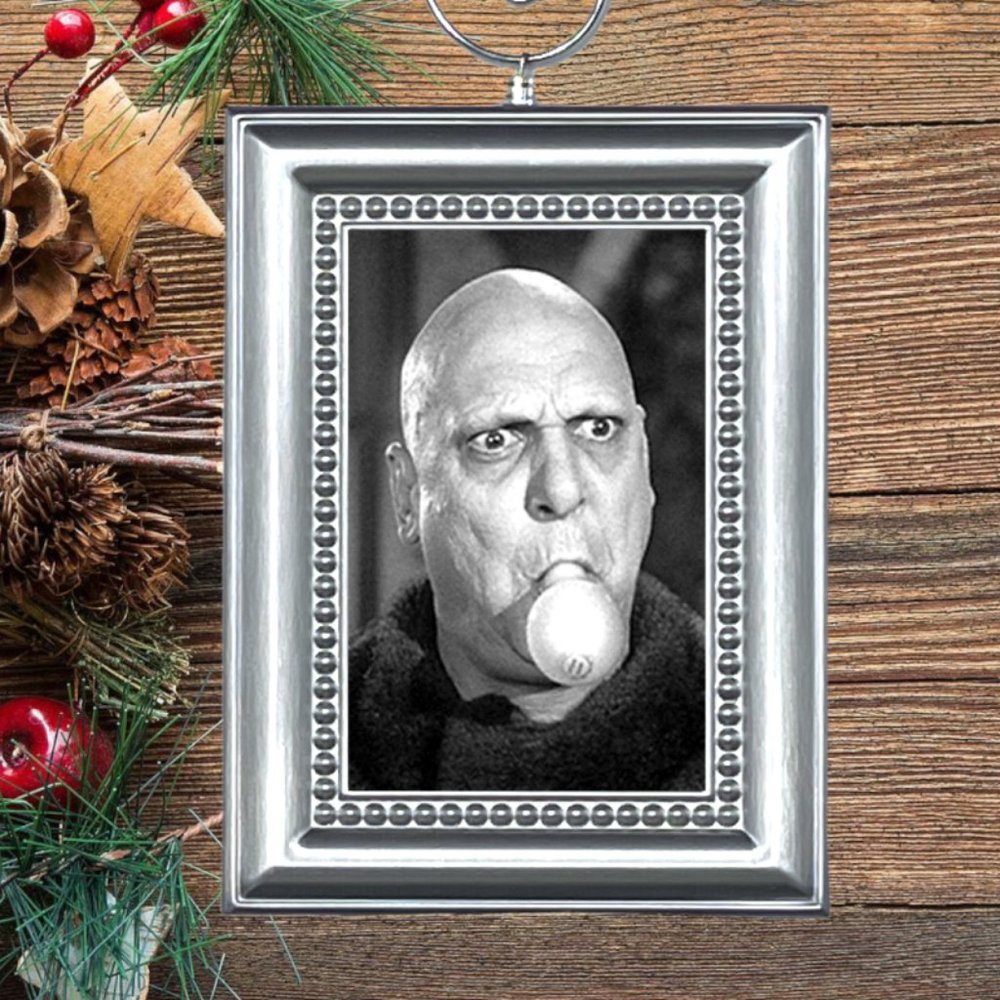 The Addams Family Uncle Fester TV Show Memorabilia‎ Christmas Tree Ornament
